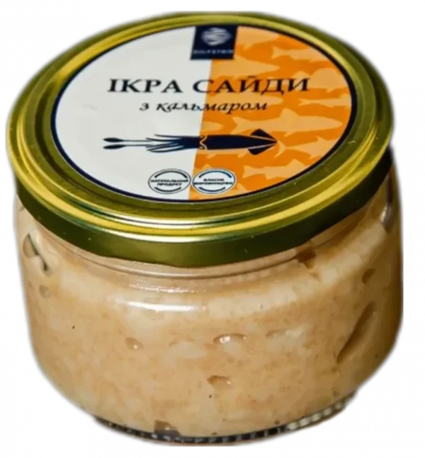 Ікра сайди з кальмаром с/с 230г