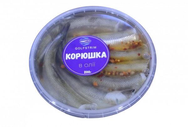 Корюшка б.г с.с в.о зі спеціями 200г